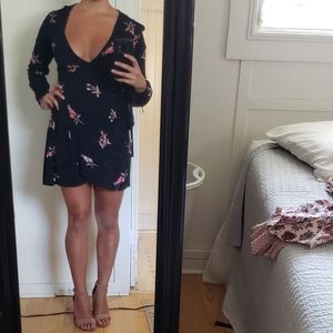 Billabong Long Sleeved Wrap Dress